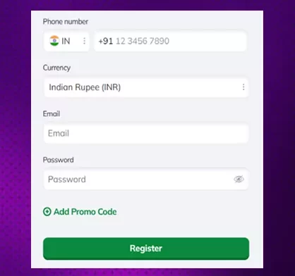 Valor Bet: how to register in under a minute